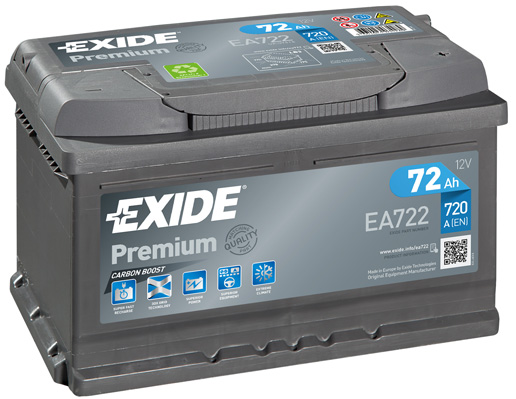 Аккумулятор EXIDE арт. EA722